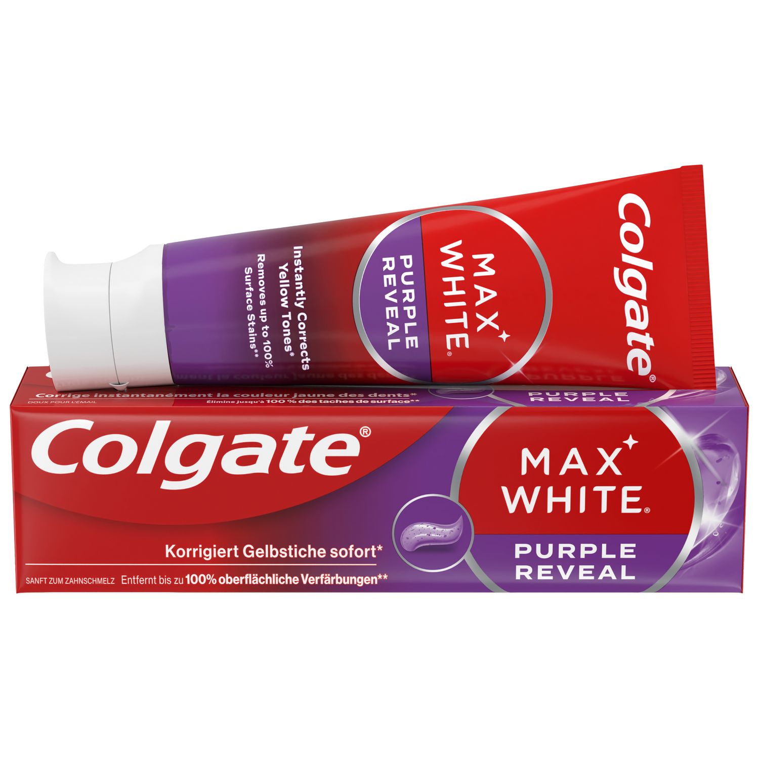 Colgate Zahnpasta Max White Purple Reveal 75ml
